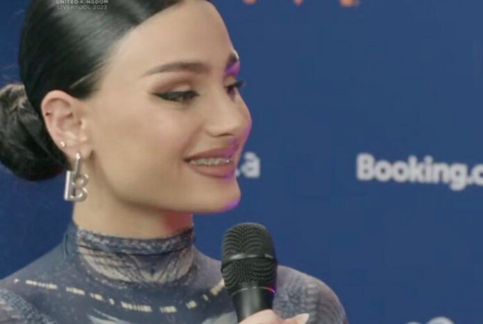 brun Brunette from Armenia at Eurovision 2023