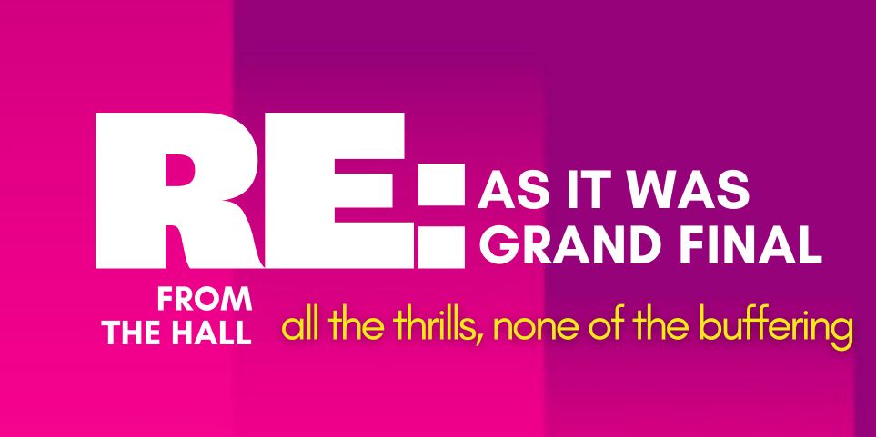 Final Technical Rehearsal, view from the arena.