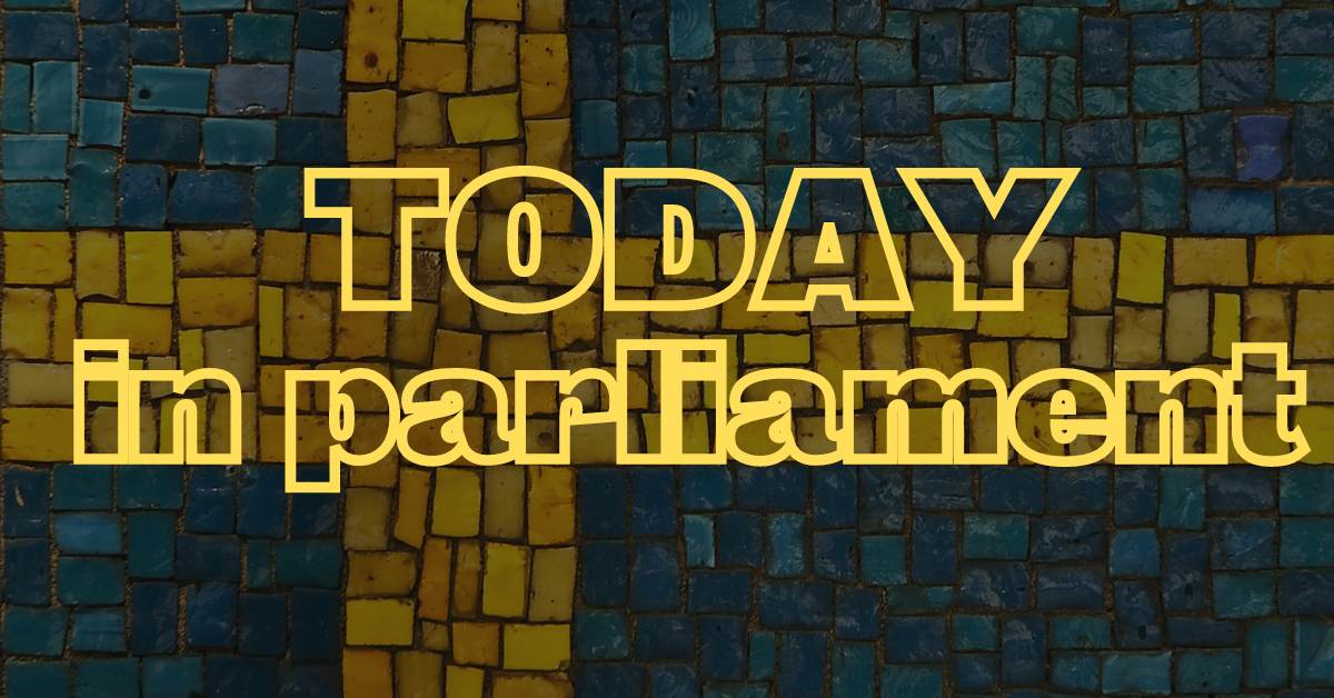 Today in Parliament – The Eurovision edition – Day 5 TODAY IN PARLIAMENT Eurovision 2024