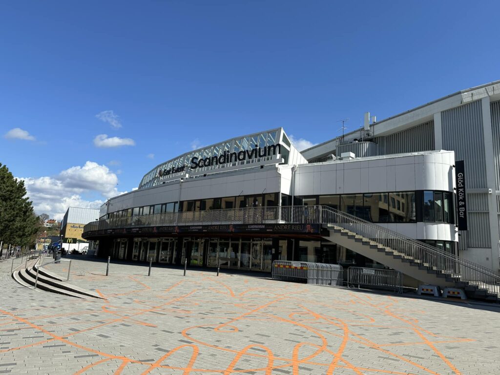 Scandinavium in Gothenburg, Sweden.
