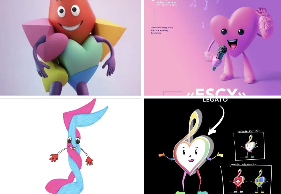 Non winning Eurovision mascots 2025