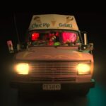 Nick “does” 2025 – Australia An entirely innocent van vending entirely innocent milkshakes.