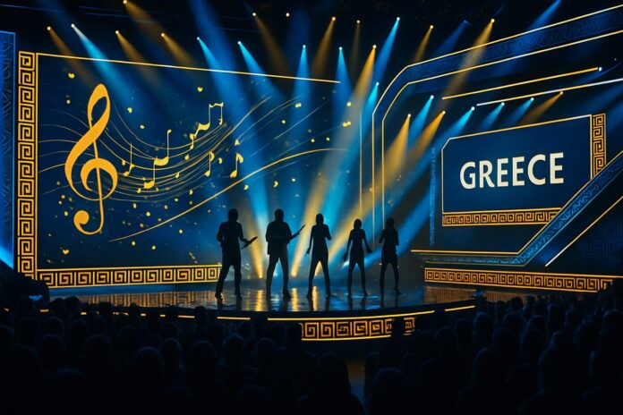 20250519_0756_Greek Music Competition Stage_simple_compose_01jvkn7mfkfe484w90m2b8dcq2 Greek plans for Eurovision 2026