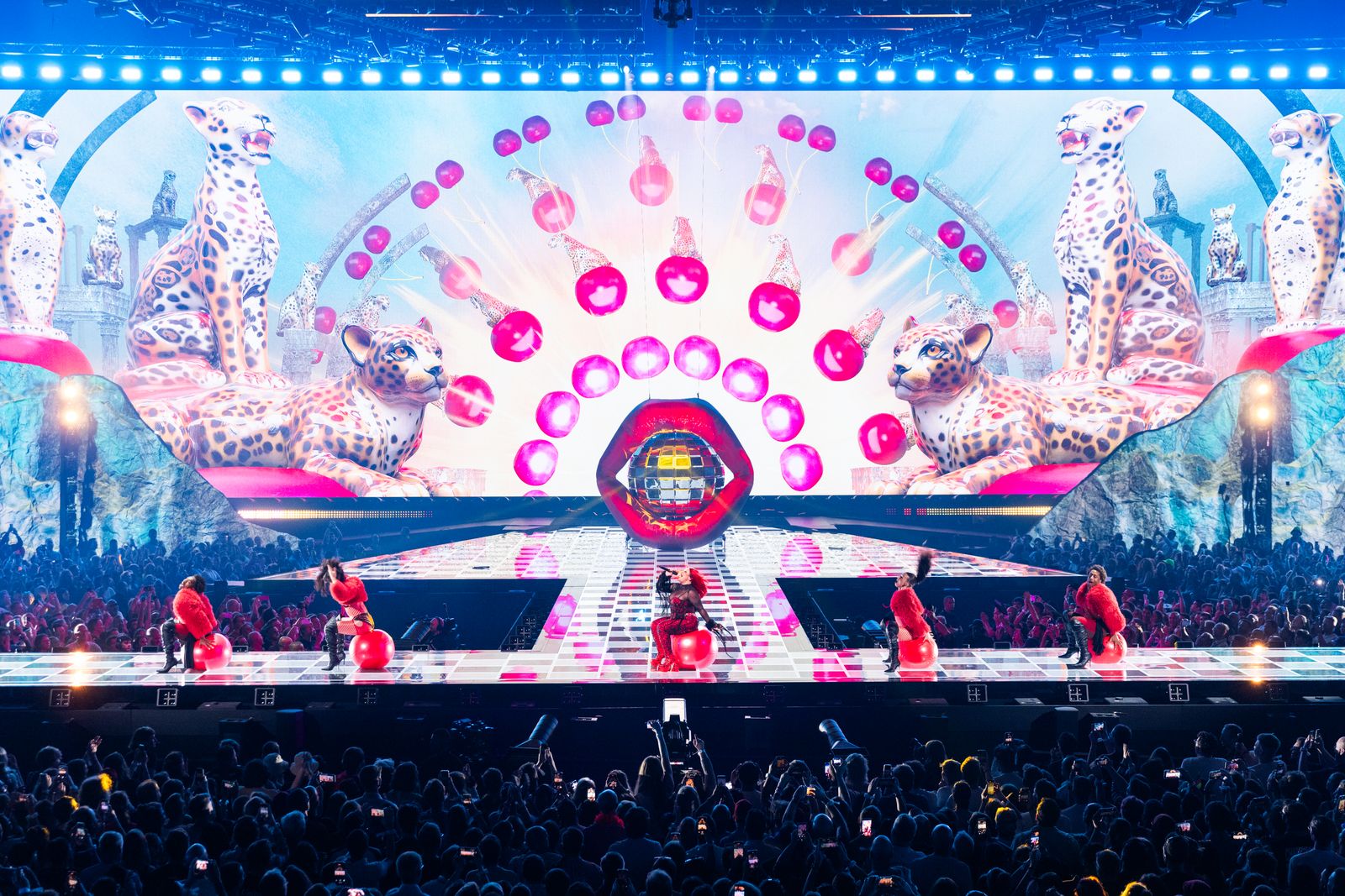 We need to talk about Eurovision staging fatigue Miriana Conte performing SERVING for Malta at the Second Semi-Final in St. Jakobshalle