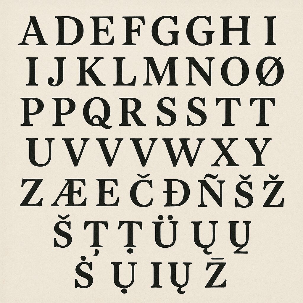 Nick “does” 2025 – United Kingdom The entire Countdown alphabet, together at last.