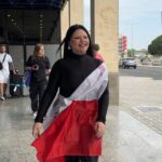 Miriana Conte leaves for Eurovision in Switzerland