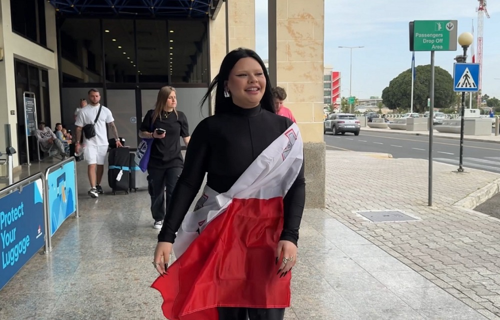 Miriana Conte is serving… and winning Miriana Conte leaves for Eurovision in Switzerland