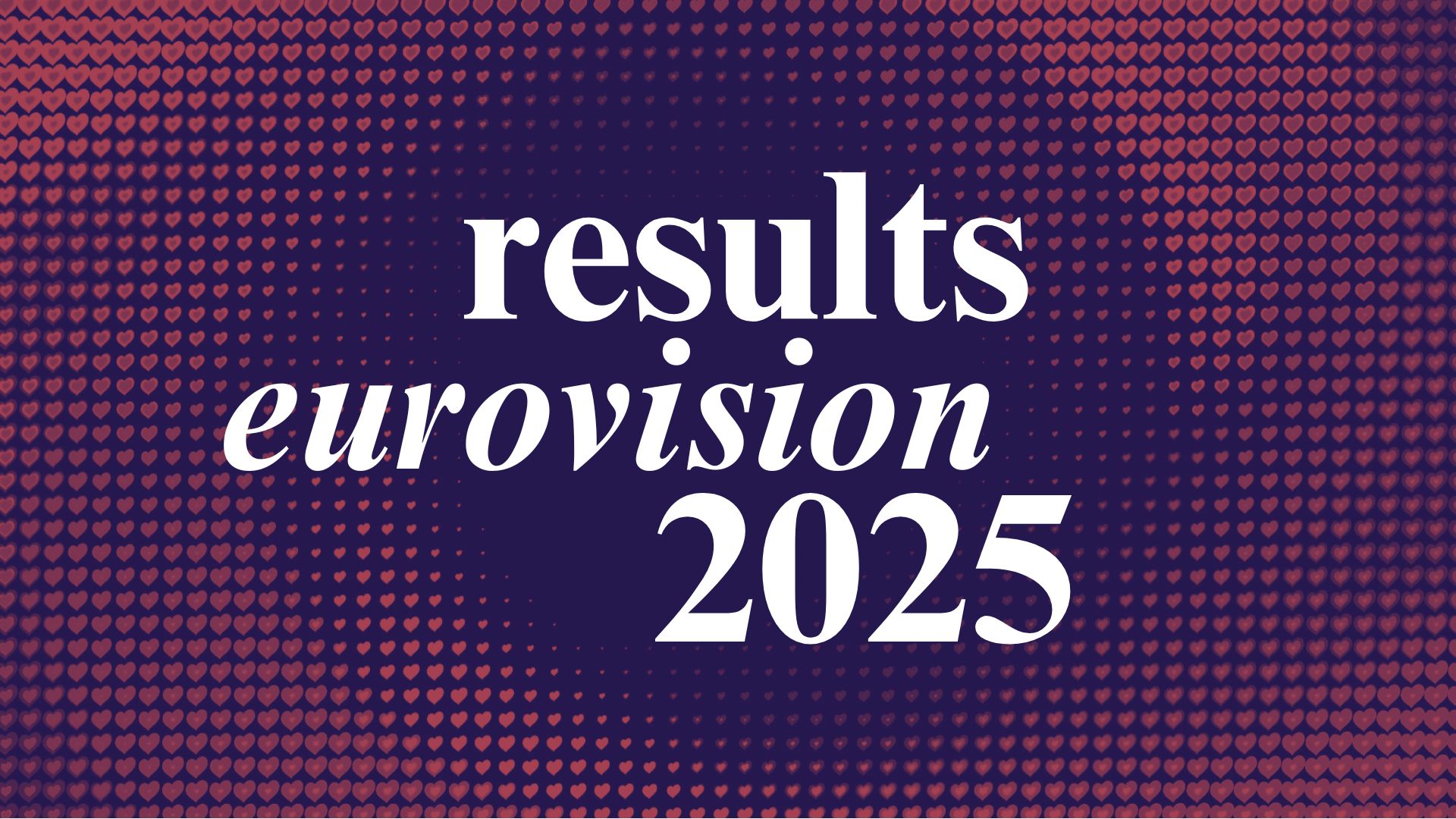 Eurovision 2025 results