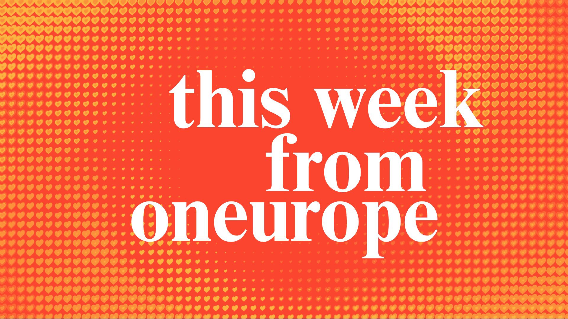 This week from OnEurope